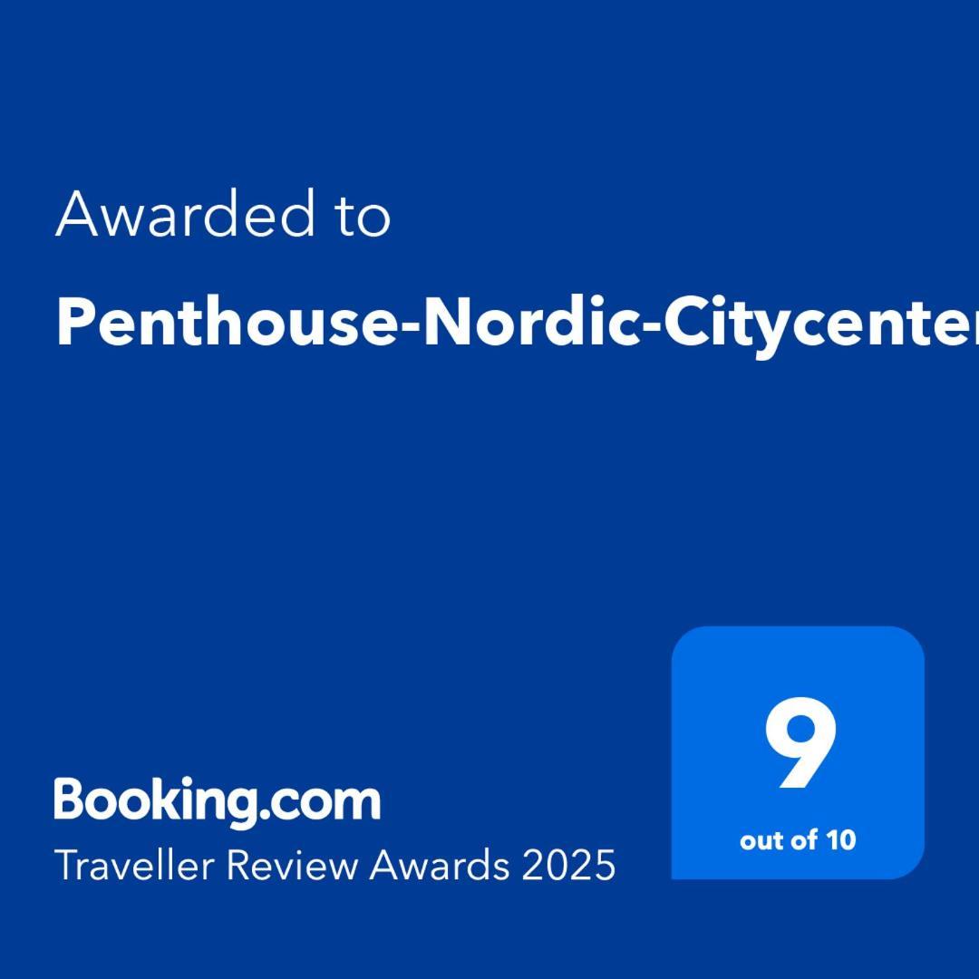 Penthouse-Nordic-Citycenter-Balcony København Eksteriør bilde